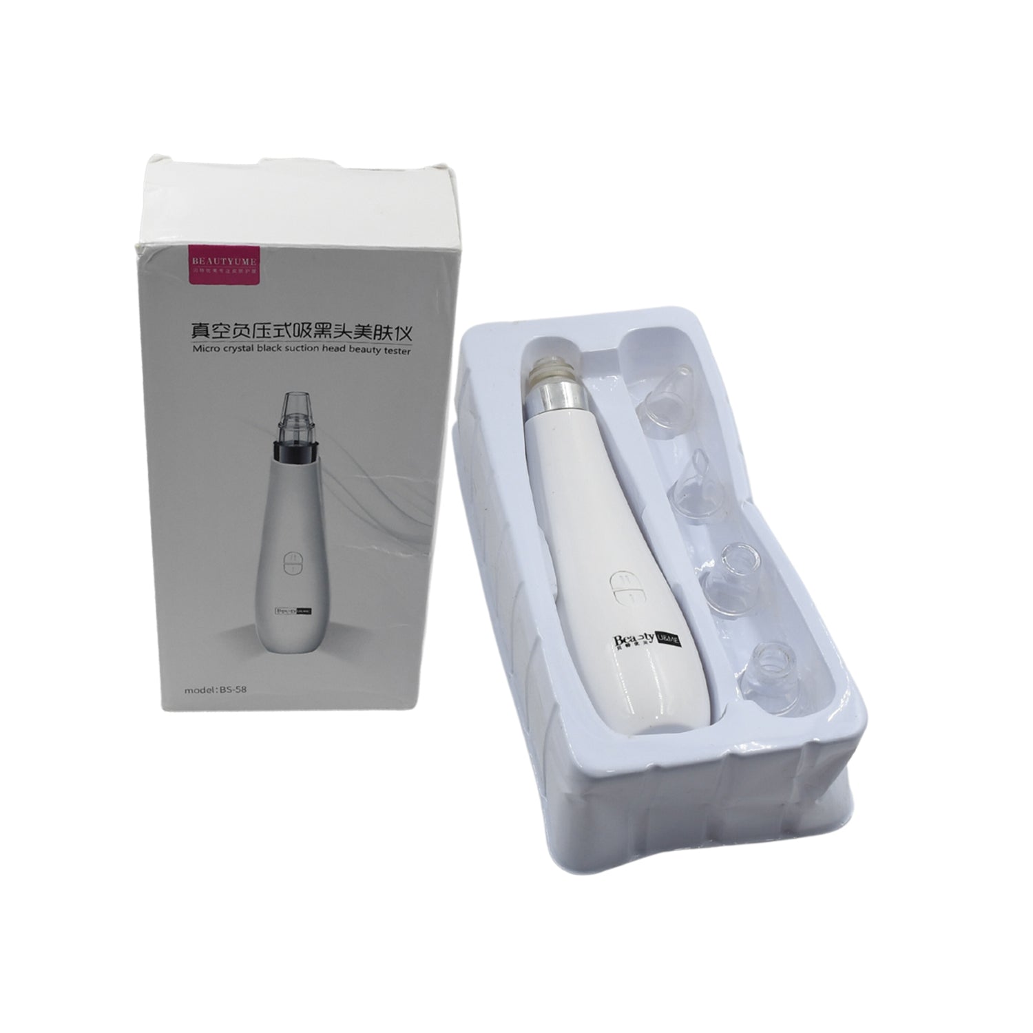 0351A Blackhead Remover Vacuum Suction Facial Pore Cleaner Dermabrasion Face Facial Pore Cleaner, Beauty Device kit with 4 Suction Probes for Women & Men 0351A Blackhead Remover Vacuum Suction Facial Pore Cleaner Dermabrasion Face Facial Pore Cleaner, Beauty Device kit with 4 Suction Probes for Women & Men